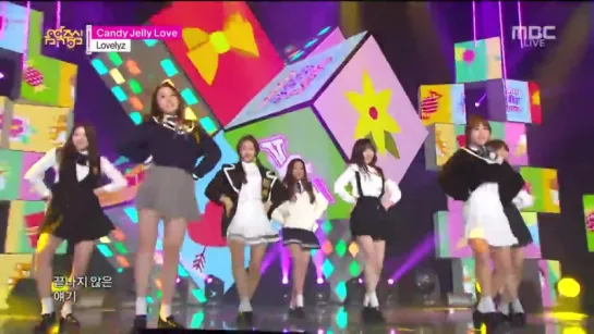 141213 | Lovelyz - Candy Jelly Love | Music Core