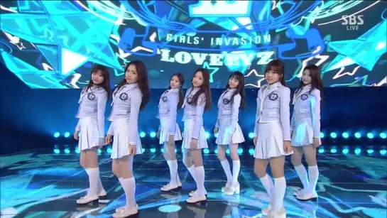 141207 | Lovelyz - Candy Jelly Love |  Inkigayo