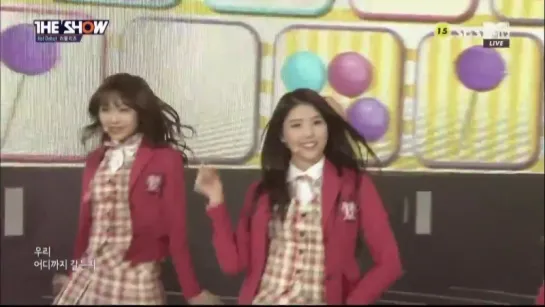 141118 | Lovelyz- Goodbye like YesterdayCandy Jelly Love |  The Show