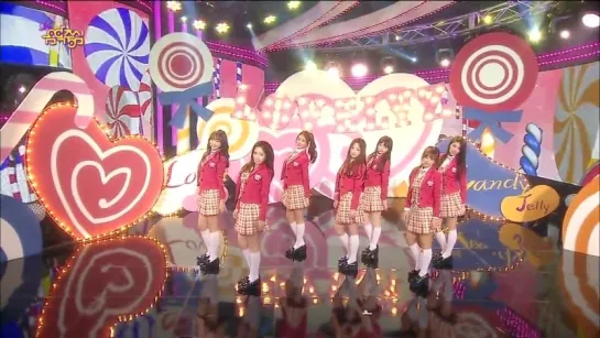 141115 | Lovelyz - Candy Jelly Love | Show Music Core