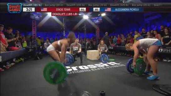 CrossFit ( STACIE TOVAR vs ALESSANDRA PICHELLI)