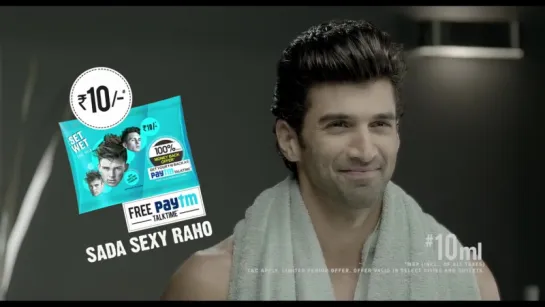 Aditya Roy Kapur in Set Wet Paytm Offer