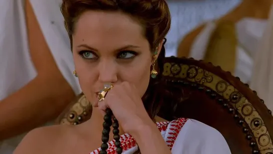 Angelina Jolie as Queen Olympias