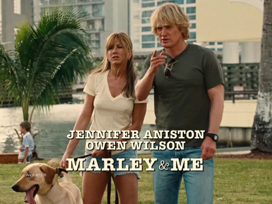 Owen Wilson, Jennifer Aniston (Marley & Me, 2008)