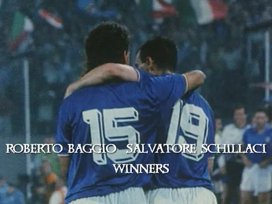 Roberto Baggio, Salvatore Schillaci winners (1990)