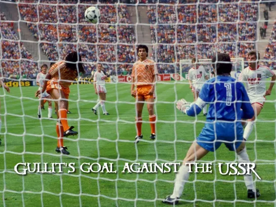 Ruud Gullit goal (Holland vs. USSR, Final EURO-1988)