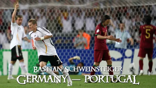 Goal by Bastian Schweinsteiger (Germany vs. Portugal, FIFA World Cup 2006)