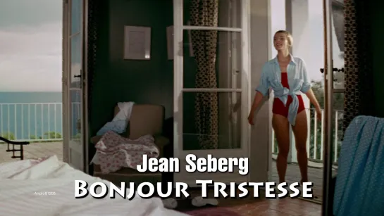 Jean Seberg, David Niven, Mylène Demongeot (Bonjour Tristesse, 1958)