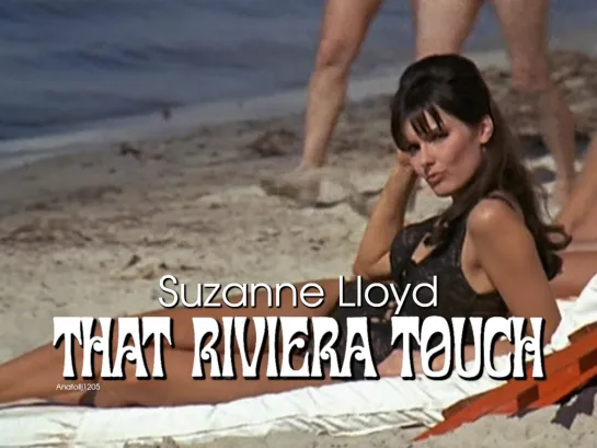 Suzanne Lloyd as Claudette (That Riviera Touch, 1966)