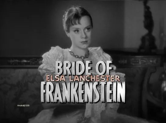 Elsa Lanchester as Mary Shelley (Bride of Frankenstein, 1935)