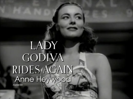 Anne Heywood as Dorothy Marlowe — Beauty Contestant (Lady Godiva Rides Again, 1951)