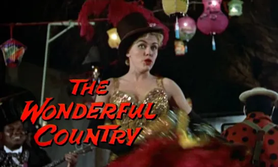 Singer at the fair (The Wonderful Country, 1959)