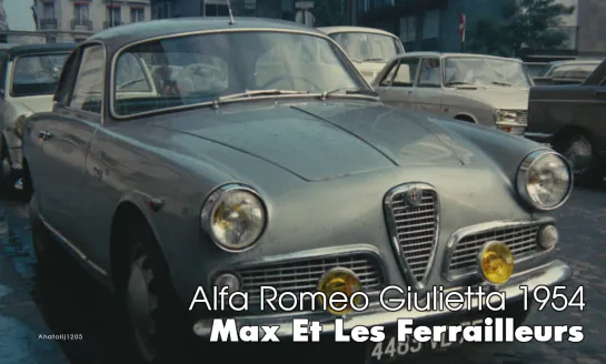 Alfa Romeo Giulietta 1954 (Les choses de la vie, 1970)