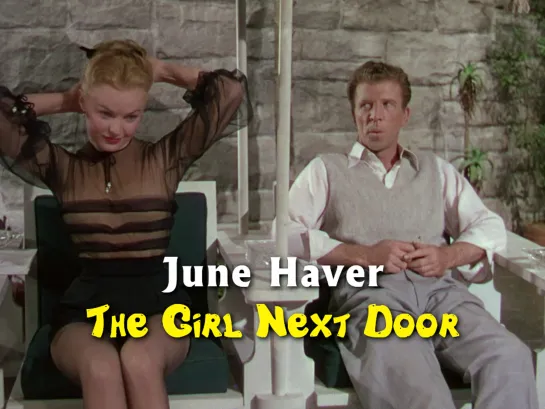 June Haver, Dan Dailey (The Girl Next Door, 1953)