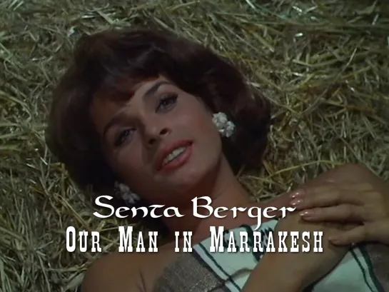 Senta Berger, Tony Randall (Our Man in Marrakesh, 1966)