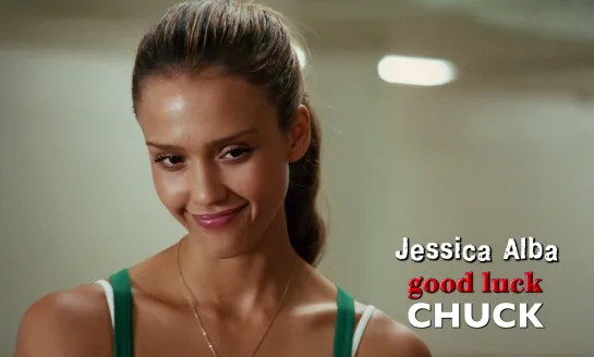 Jessica Alba. Oops! (Good Luck Chuck, 2007)