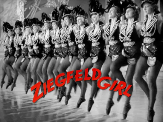 Dance girls (Ziegfeld Girl, 1941)