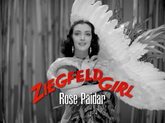 Rose Paidar as Leda (Ziegfeld Girl, 1941)