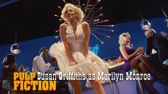 Susan Griffiths as Marilyn Monroe (Pulp Fiction, 1994)