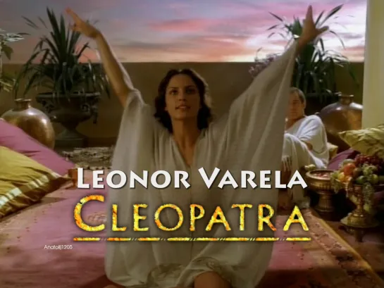 Leonor Varela, Timothy Dalton. (Cleopatra, 1999)