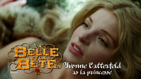 Yvonne Catterfeld, Vincent Cassel (La belle et la bête, 2014)