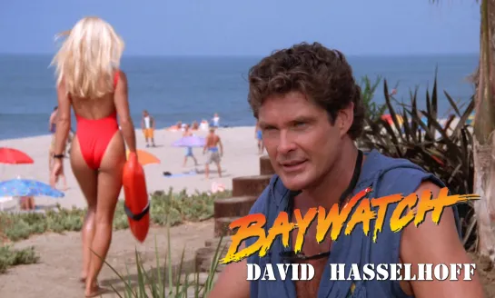 Pamela Anderson, David Hasselhoff (Baywatch; Livin on the Fault — part. 1, 1994)