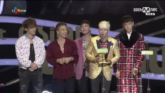 BigBang on MAMA 2015 (part 1)