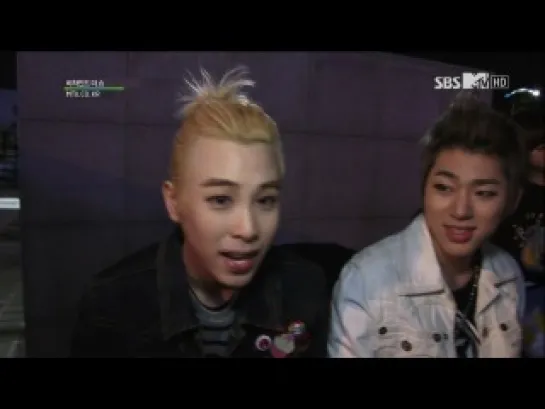 [Block B] | 121026 SBSMTV Behind The Show Block B Cut by플로라