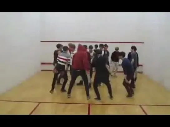 [SHINee] | 121206 SHINee & EXO - LUCIFER rehearsal