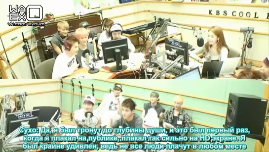 [EXO] | [РУСС.САБ] KBS Cool FM Yoo Inna's Volume Up Radio Show