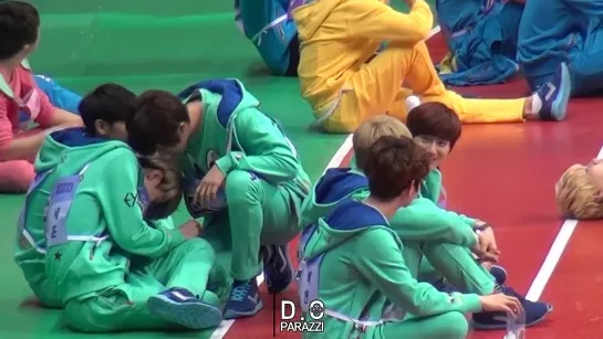 [EXO] | [FANCAM] 130128 Chanyeol, Tao, Sehun @ MBC Idol Star Athletics Championships