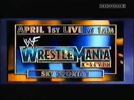 WrestleMania Third Promo