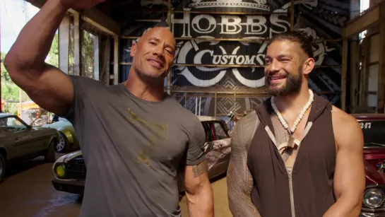 Fast & Furious Presents: Hobbs & Shaw - Dwayne & Roman Reigns as Usos