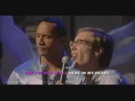 Dwayne Johnson feat. Stephen Merchant - Wind Beneath My Wings