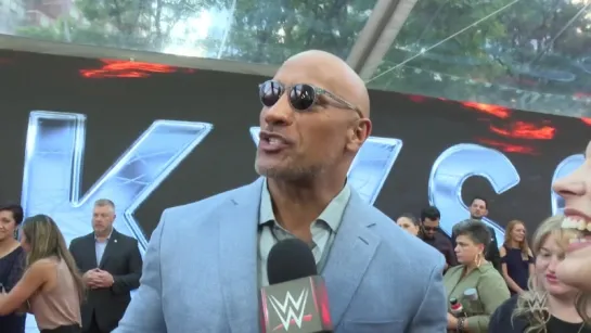 The Rock talks about getting back into a WWE ring