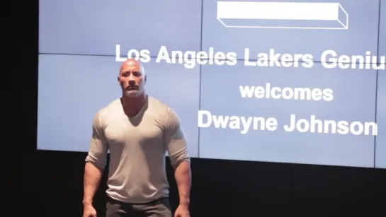 Dwayne Johnson’s “Genius Talk” Part 3