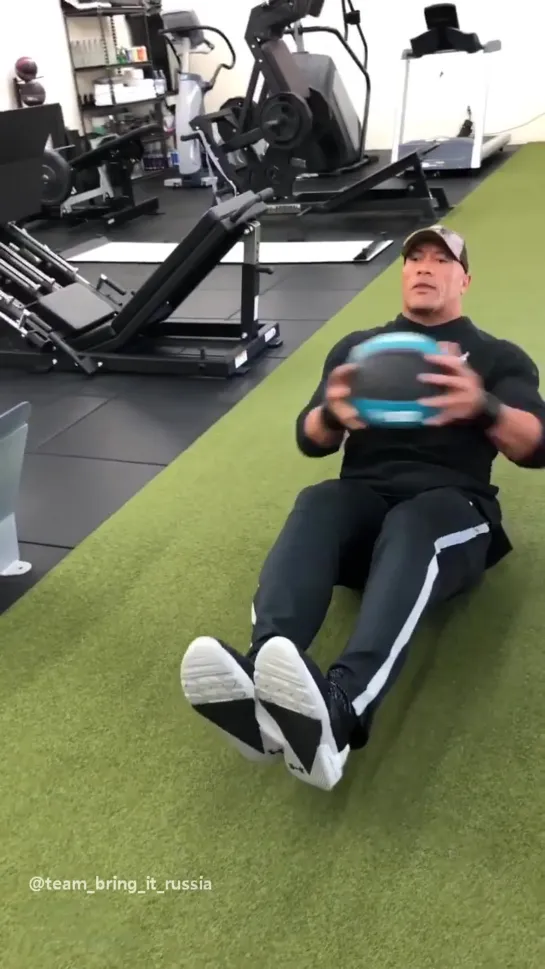 The Rock workout 04/10/2019