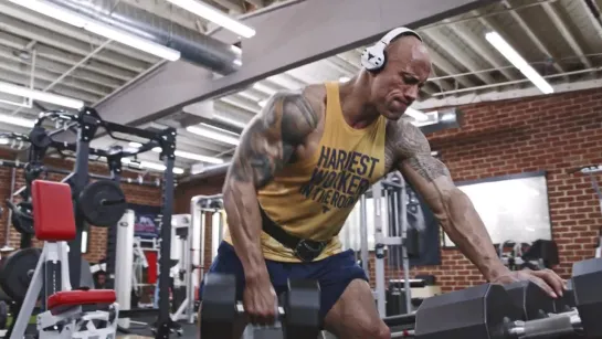 Dumbbell Rows. BEND BOUNDARIES. ¦ Dwayne Johnson Under Armour Campaign