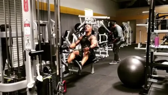 The Rock workout 2018