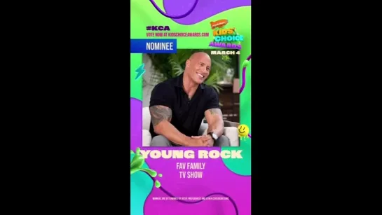 Дуэйна Джонсона номинировали на 5 премий Kids’ Choice Awards | Dwayne Johnson