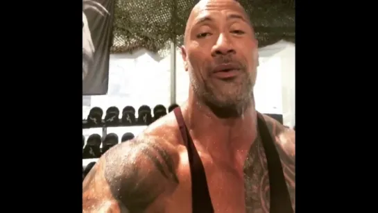 Instagram post by The Rock • July 17, 2018