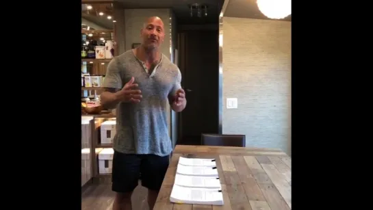 Instagram post by The Rock • May 16, 2018