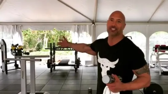 Instagram post by The Rock • May 10, 2018