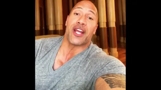 Instagram post by The Rock • Apr 30, 2018