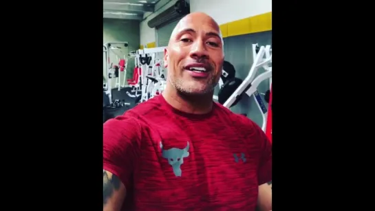 Instagram post by The Rock • Apr 15, 2018