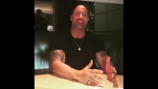 Instagram post by The Rock • Apr 11, 2018 (1)