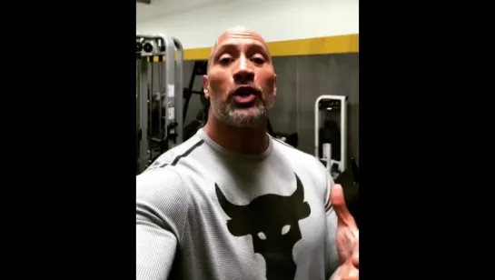 Instagram post by therock • Jan 23, 2018