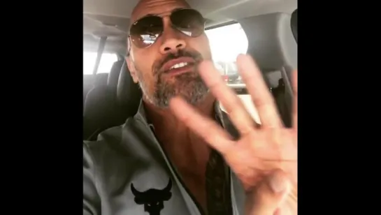 Instagram post by therock • 08.08.2017