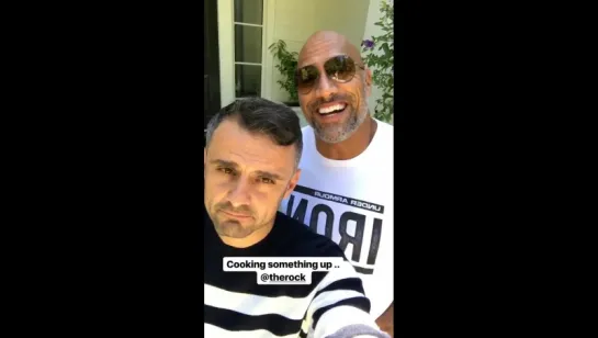 The Rock and Gary Vaynerchuk