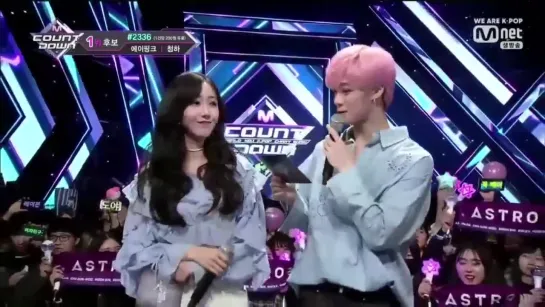 [17.01.2019] ASTRO Moonbin MC M!Countdown